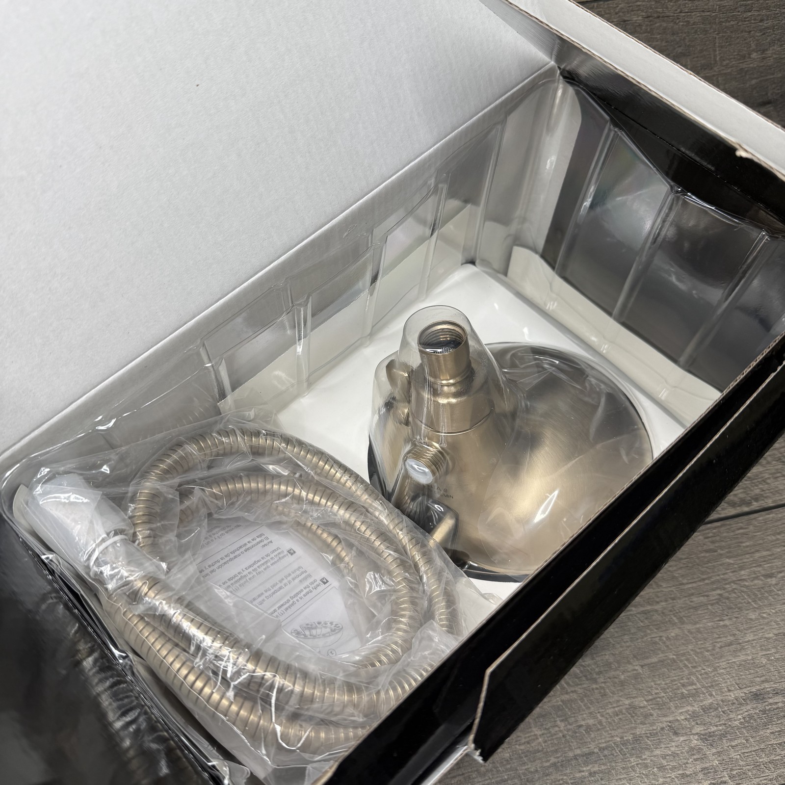 Delta 58480-CZ-PK In2ition 2-in-1 Shower Head Handheld Champagne Bronze NEW