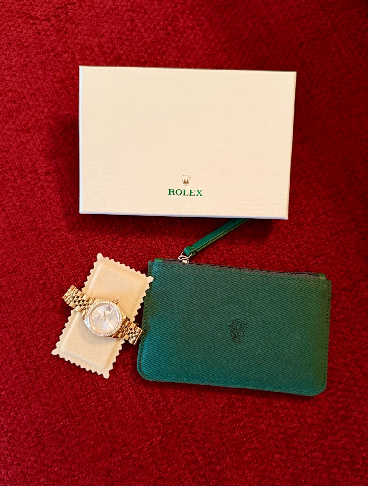 New Rolex Green Submariner Watch Travel Pouch - New Boxed |VIP Advertising Gift