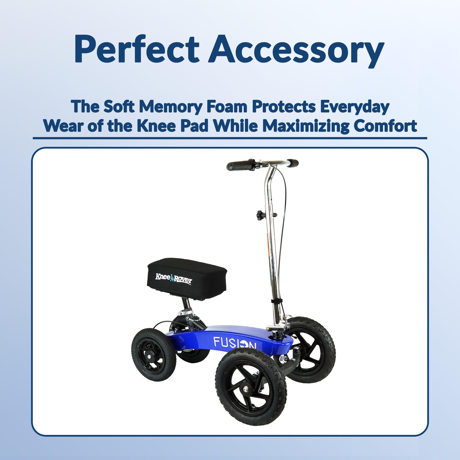 KneeRover® Memory Foam Knee Walker Kneepad Cover