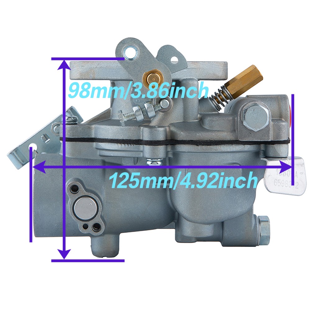 NEW Carburetor For Ford 1.6L, Clark, Bobcat, Skid Steer, Clark Zenith 6598372