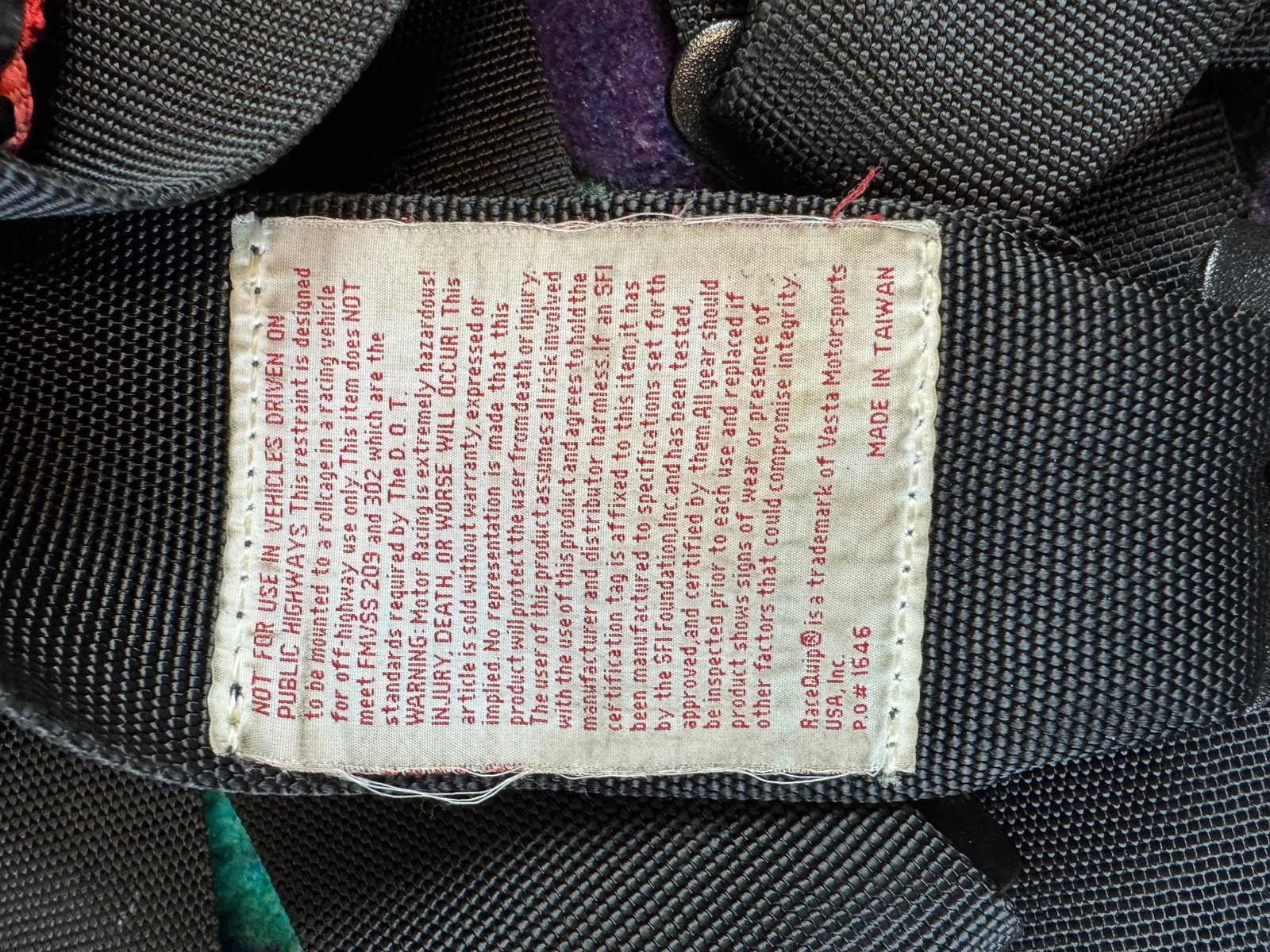 2002-2021 Subaru WRX STi Racequip 6-Point Racing Harness P7