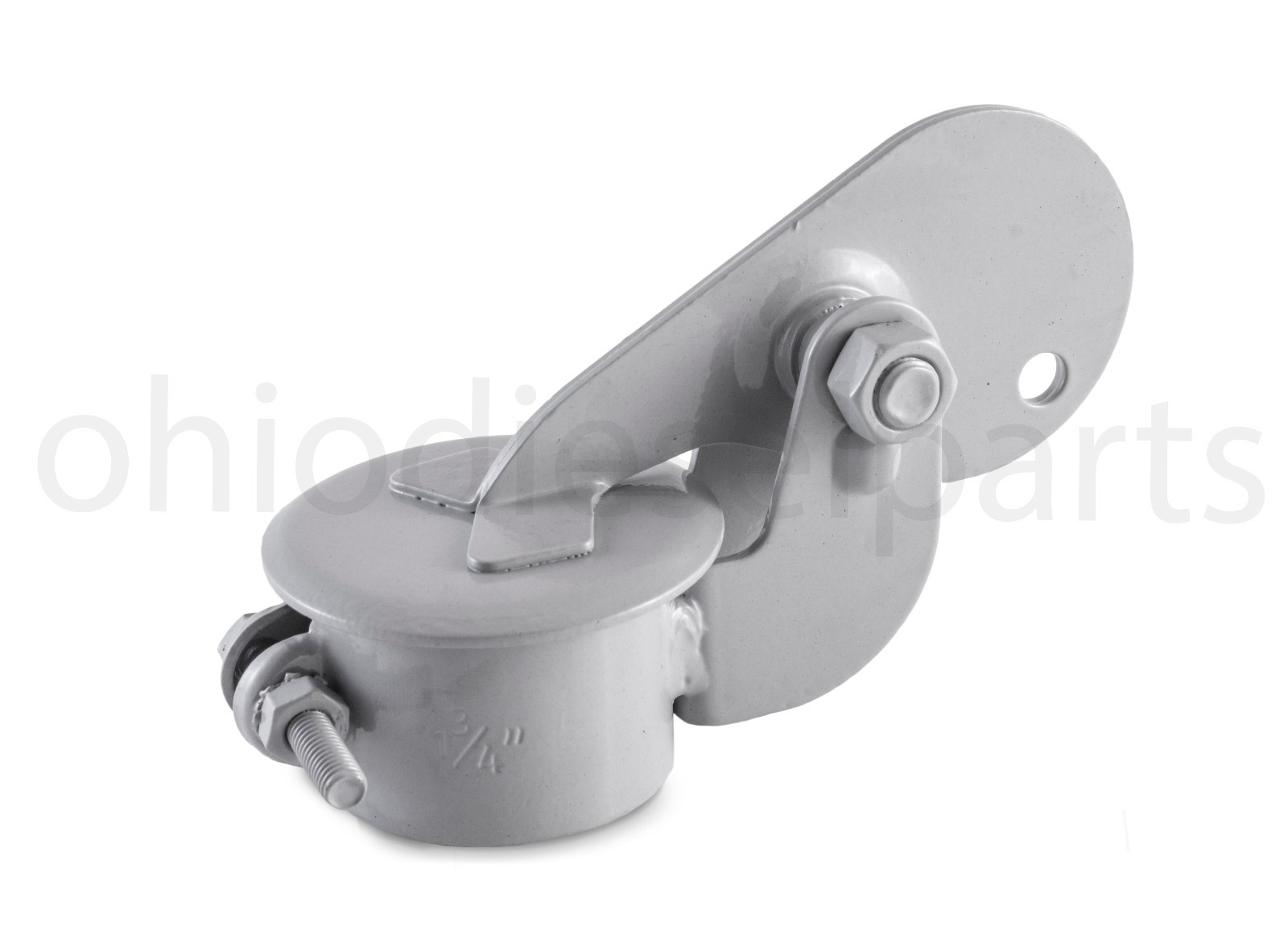 1-3/4" Inch Tractor Exhaust Weather Cap Rain Flap Muffler Cover 1.75" (Gray)