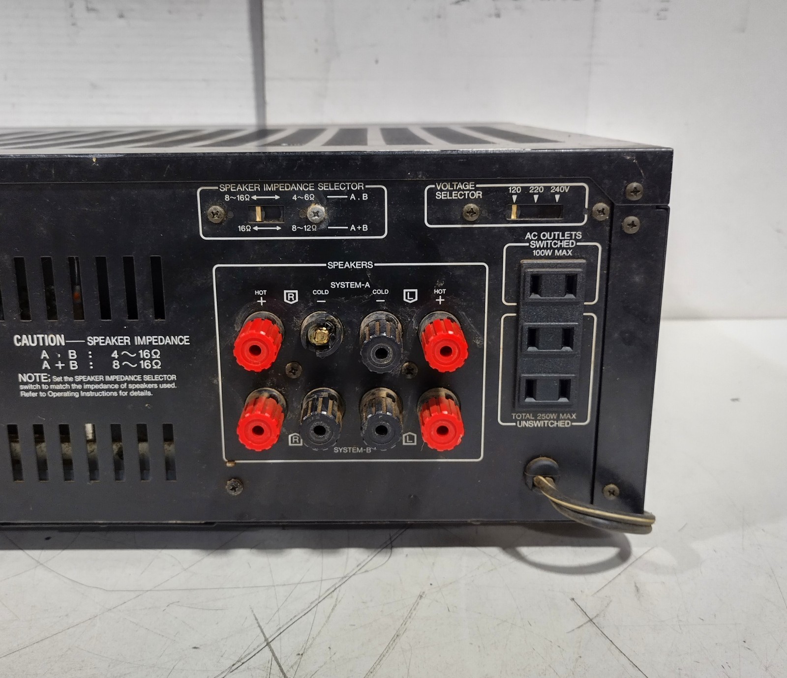 Sansui AU-G99X 160W Per Channel 8Ω Professional Stereo Integrated Amplifier