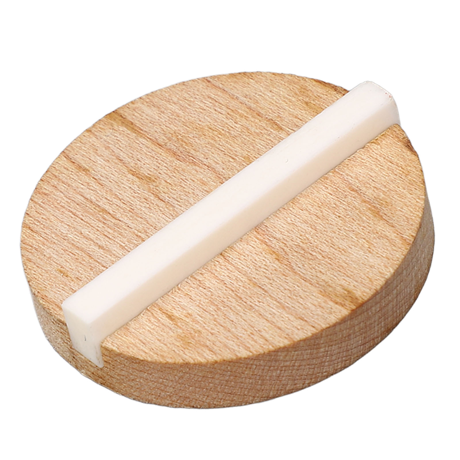 Guitar Resonator Biscuit Replacement Maple Wood Biscuit With Ox Bone Saddle CHU