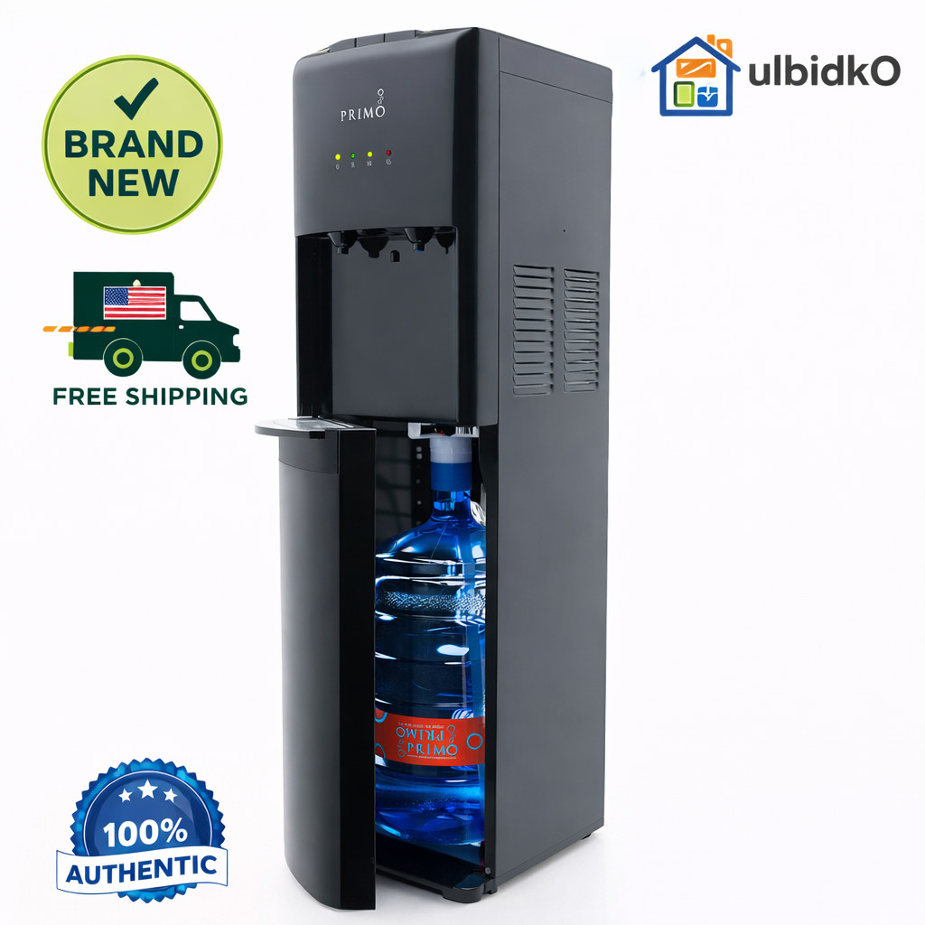 Brand New Primo Bottom Loading Water Dispenser Hot & Cold Black Model 601088-C