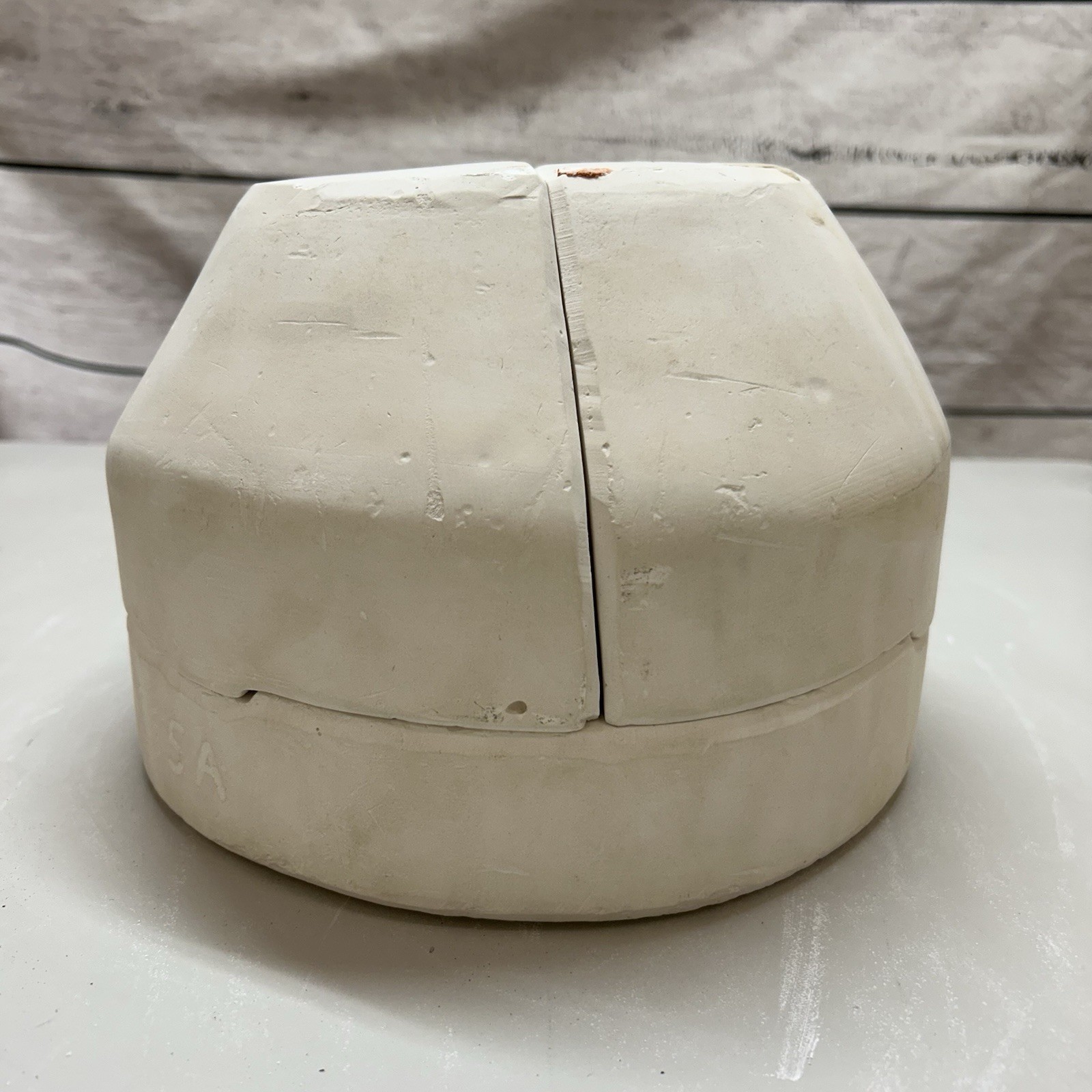 Ceramic Slip Casting Mold Mushroom Lid Spectrum 215A