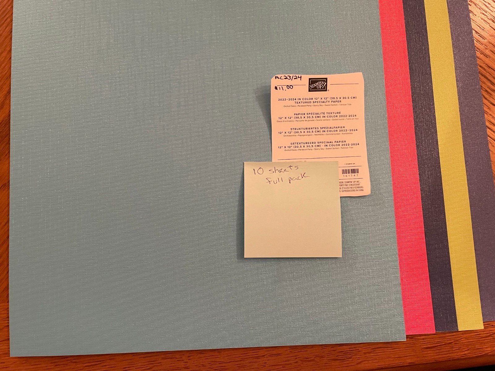 Stampin' Up! Designer Series Paper (DSP) (Retired) - You Choose!