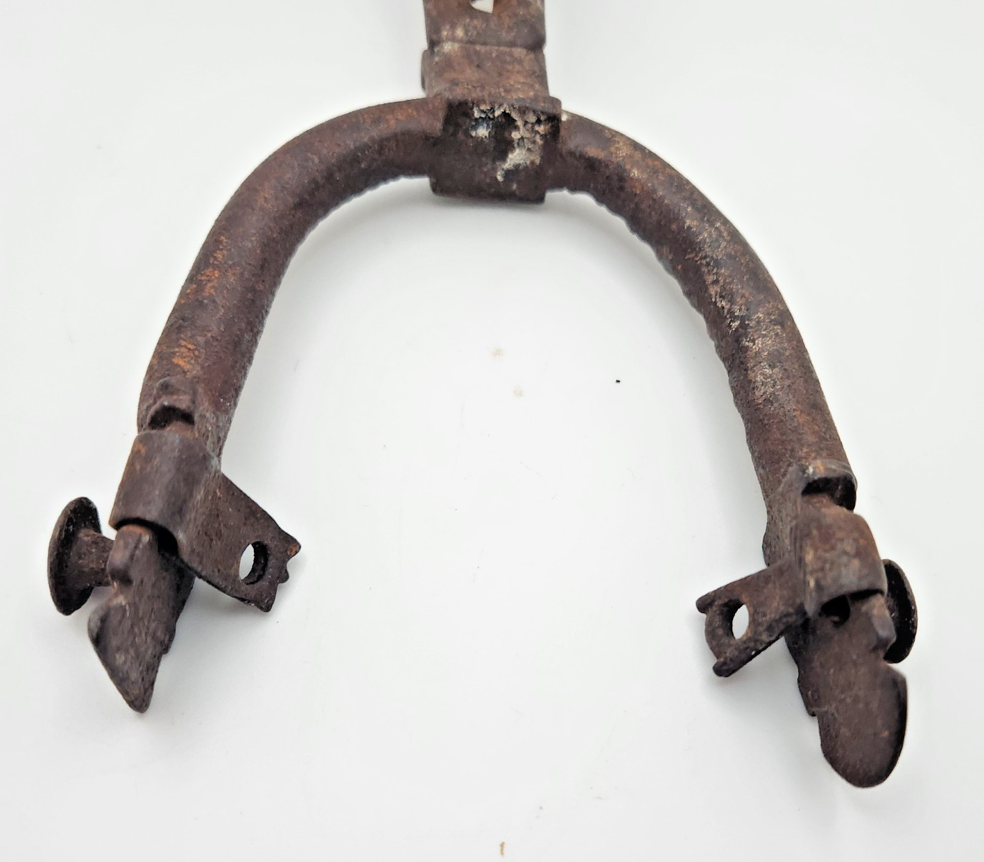 Antique Chilean Huaso Spur 7'' Rowel 3''