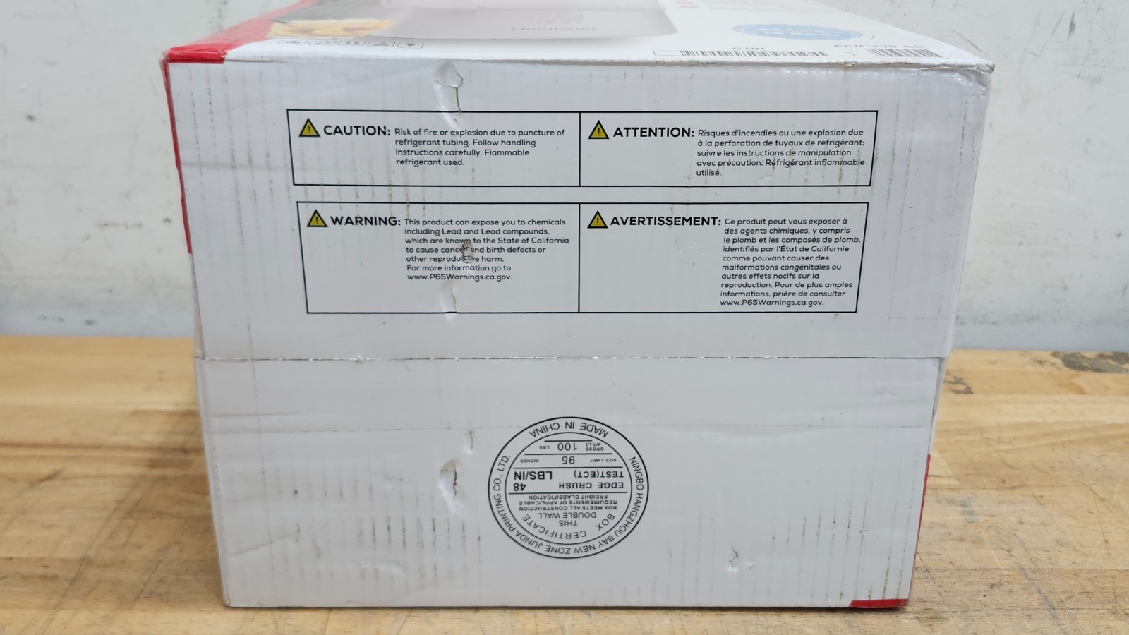 Frigidaire 33 lbs Capacity Nugget Ice Maker, Stainless Steel EFIC228 - Open Box