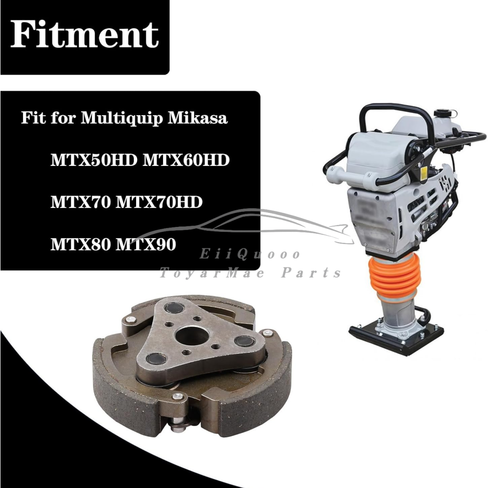 Multiquip Clutch Assy New Style For MTX50 MTX60 MTX70 MTX80 Rammers 366348550