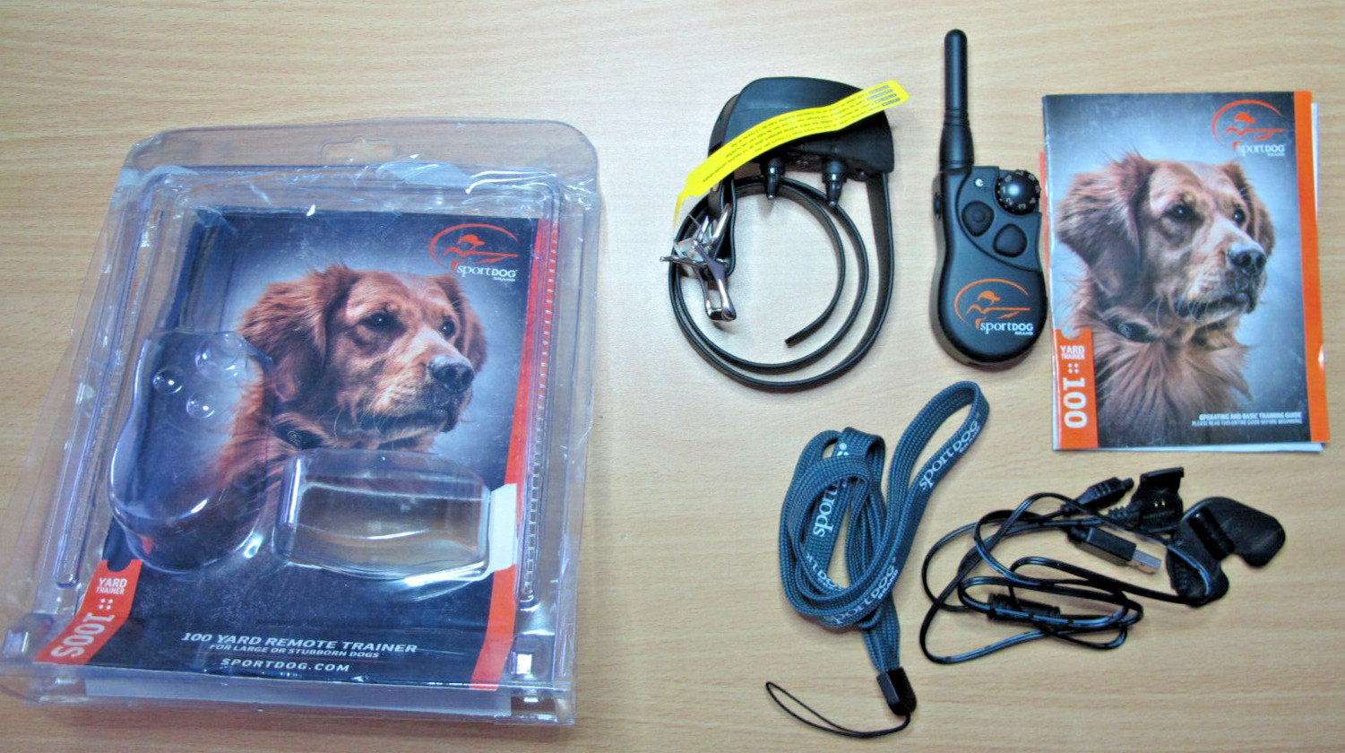 SportDOG 100 Yard Trainer Stubborn Dog Remote Collar Yard Training YT-100S