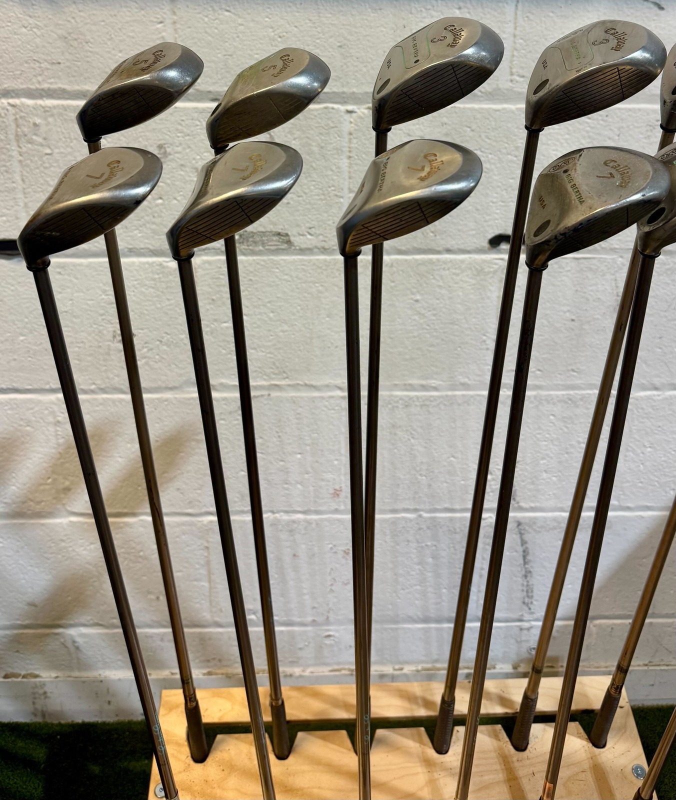 Wholesale Lot of 25 Golf Clubs - Callaway Big Bertha Fairway Woods - Ladies Flex