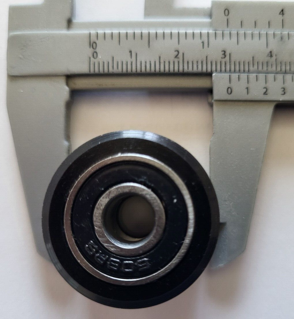 HONDA TRX 400EX, 400X, 450R, 450ER LOWER BOTTOM LOWER CHAIN ROLLER, RED