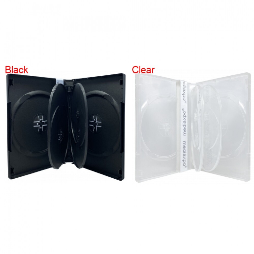 6 Disc DVD Cases 22MM (6 DVD) Lot