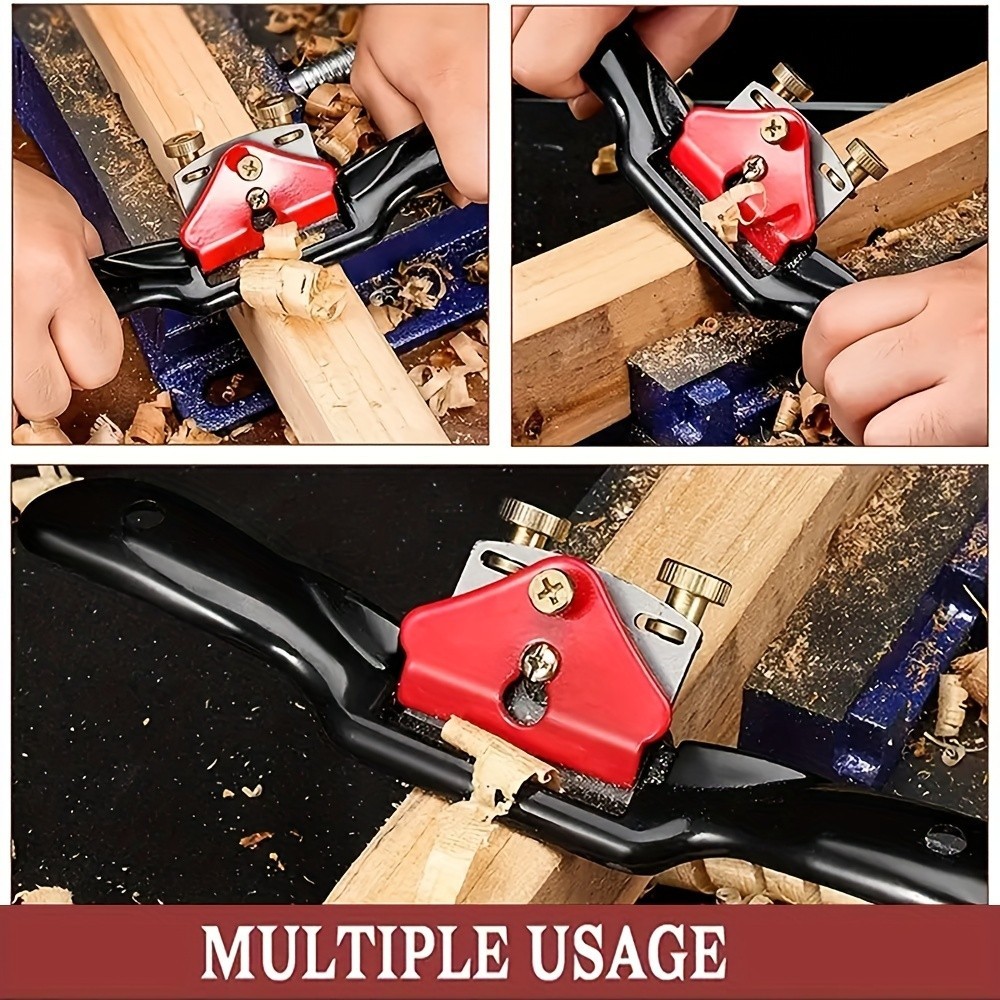 Woodworking Spokeshave - Adjustable for Curved Wood & Edge Trimming