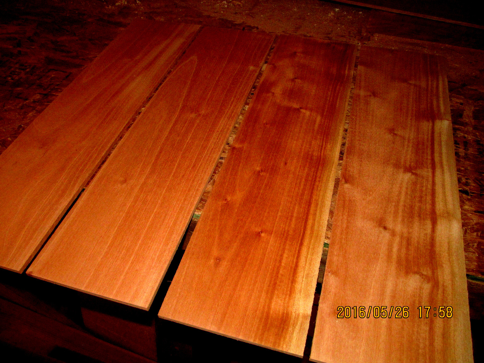 PACKAGES OF THIN PREMIUM KILN DRIED, SANDED EXOTIC SPANISH CEDAR LUMBER WOOD