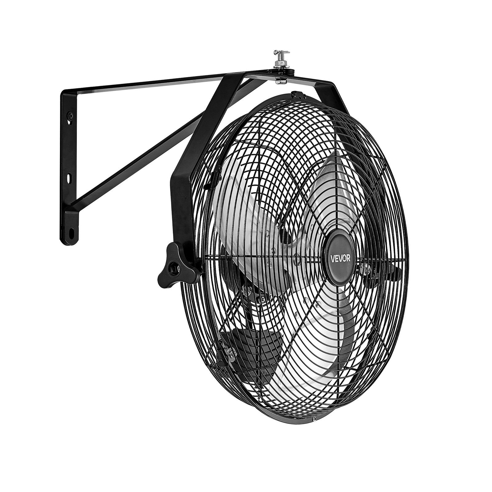 VEVOR 14 Inch Industrial Wall Mount Fan 3 Speed High Velocity Garage Fan