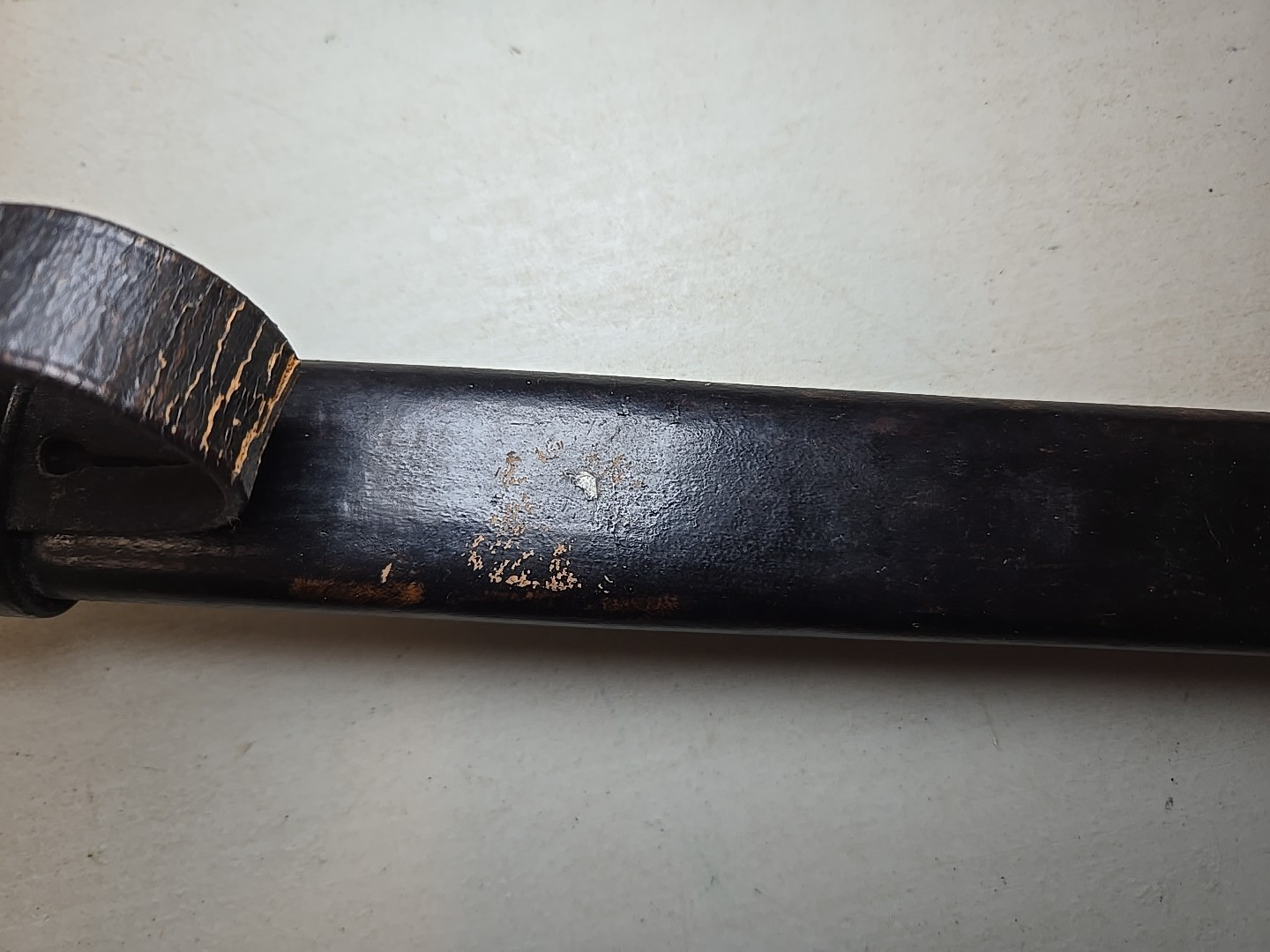 WWI British Pattern 1897 Infantry Officers Sword Scabbard