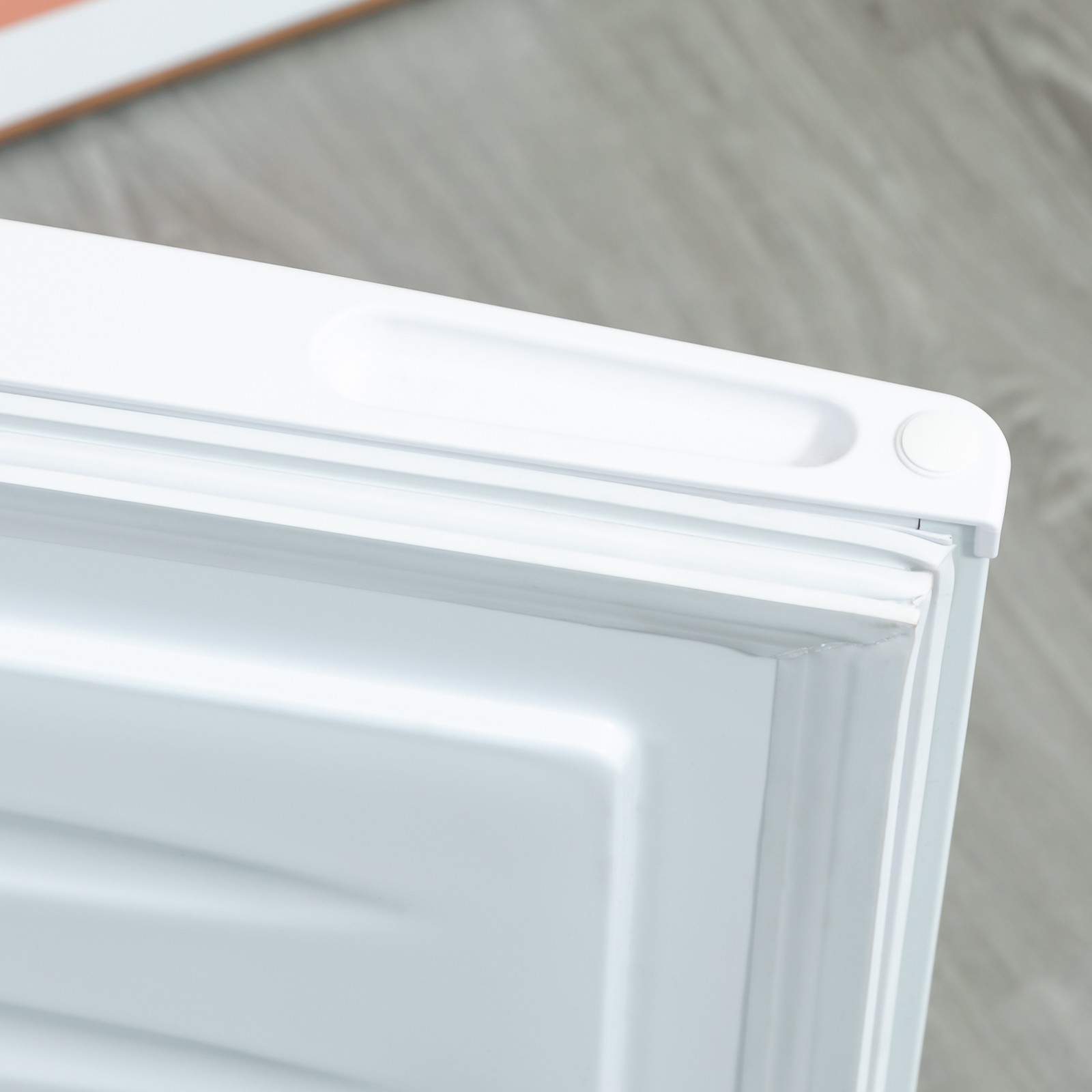 Mini Freezer Countertop 1.1 Cu.Ft Compact Upright Freezer with Removable Door