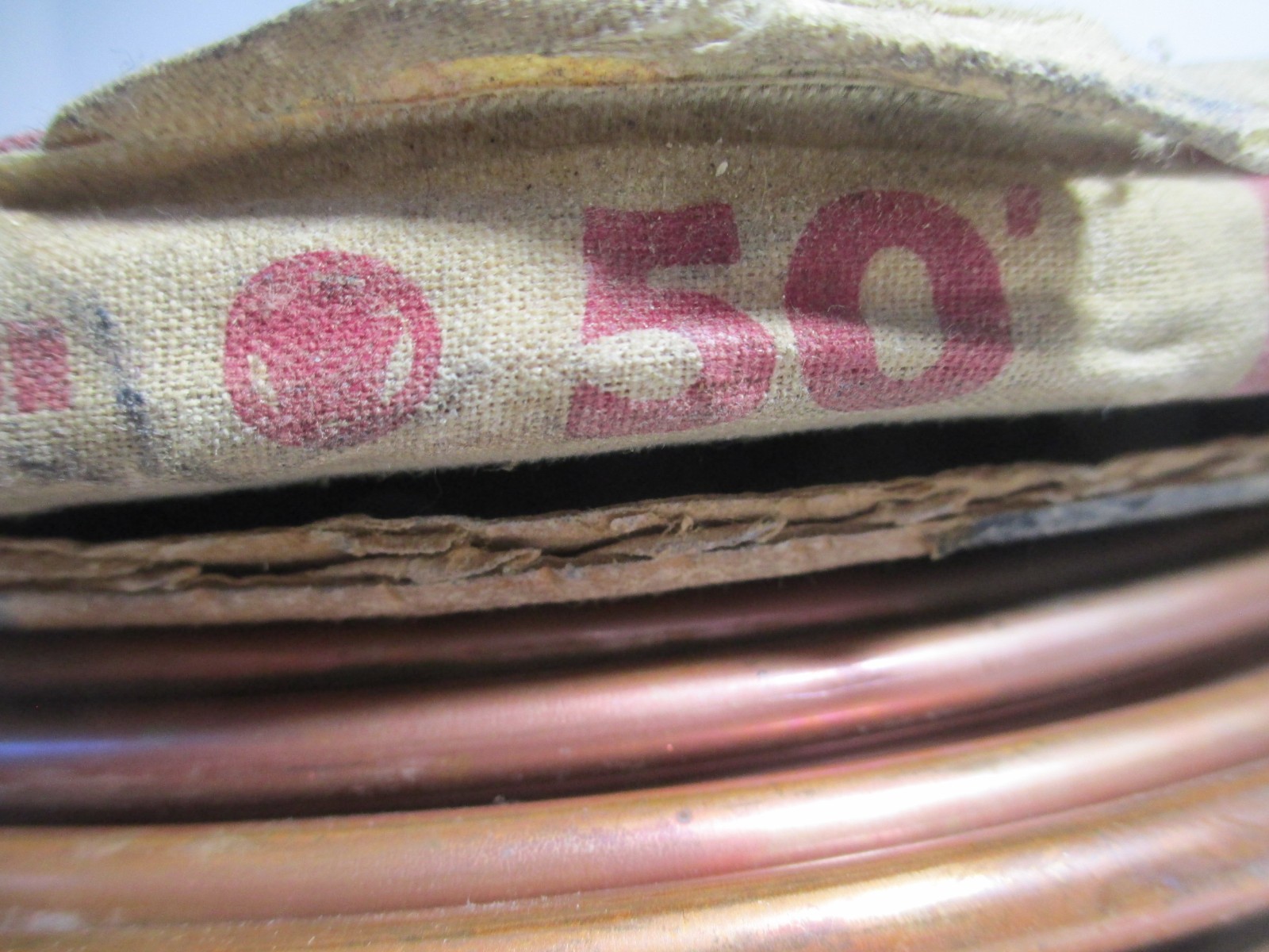 1/4" Copper Tubing 50' ACR Soft Copper NOS USA made by Wolverine Tube