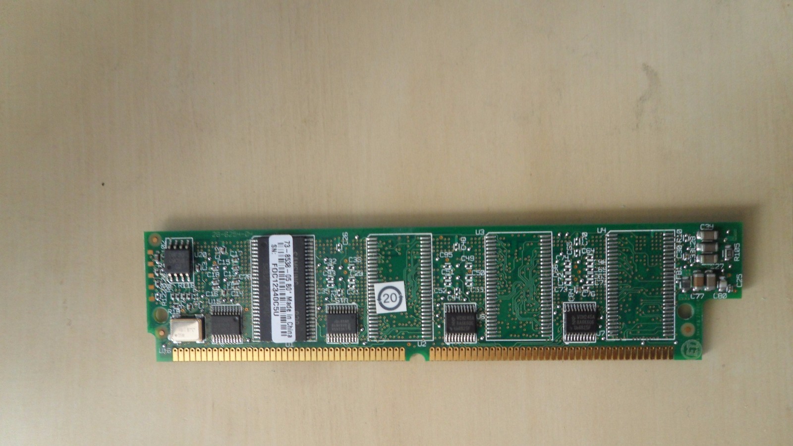 CISCO PVDM2-16 16 Channel Packet Voice Fax Digital Signal Processor Module DSP