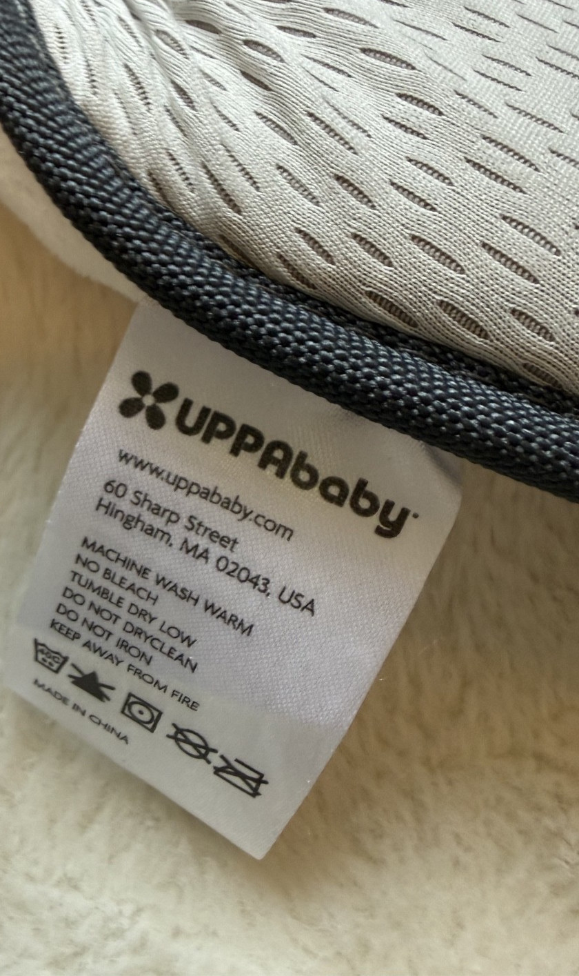 Uppababy Snugseat Snug Seat Comfort Liner Stroller Insert Gray Vista Cruz