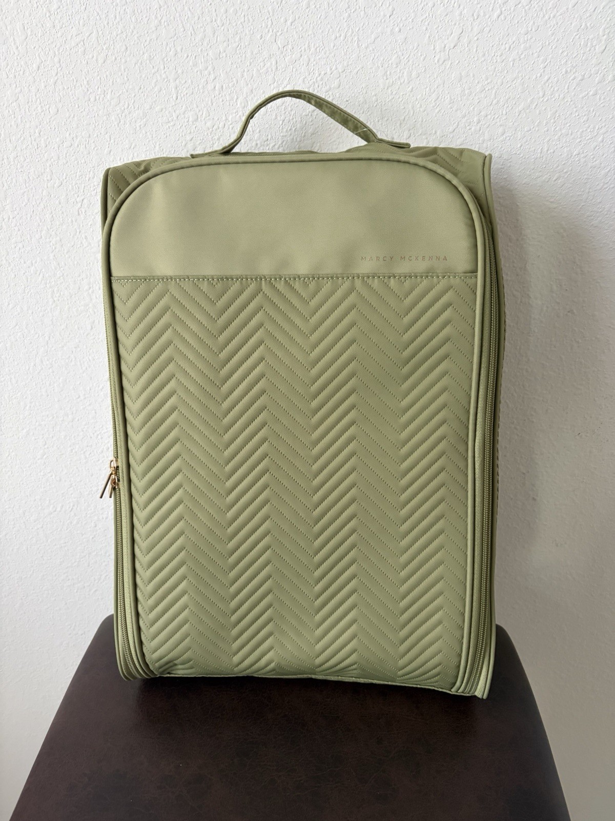 Marcy McKenna Hamptons 5-Piece Set Traveling Packing Cube Sage Green NWT