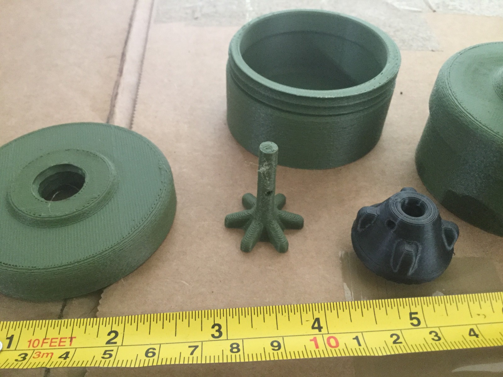 PMA-2 "Toepopper" Anti-Personnel Land Mine Accurate Size Plastic Replica 3d