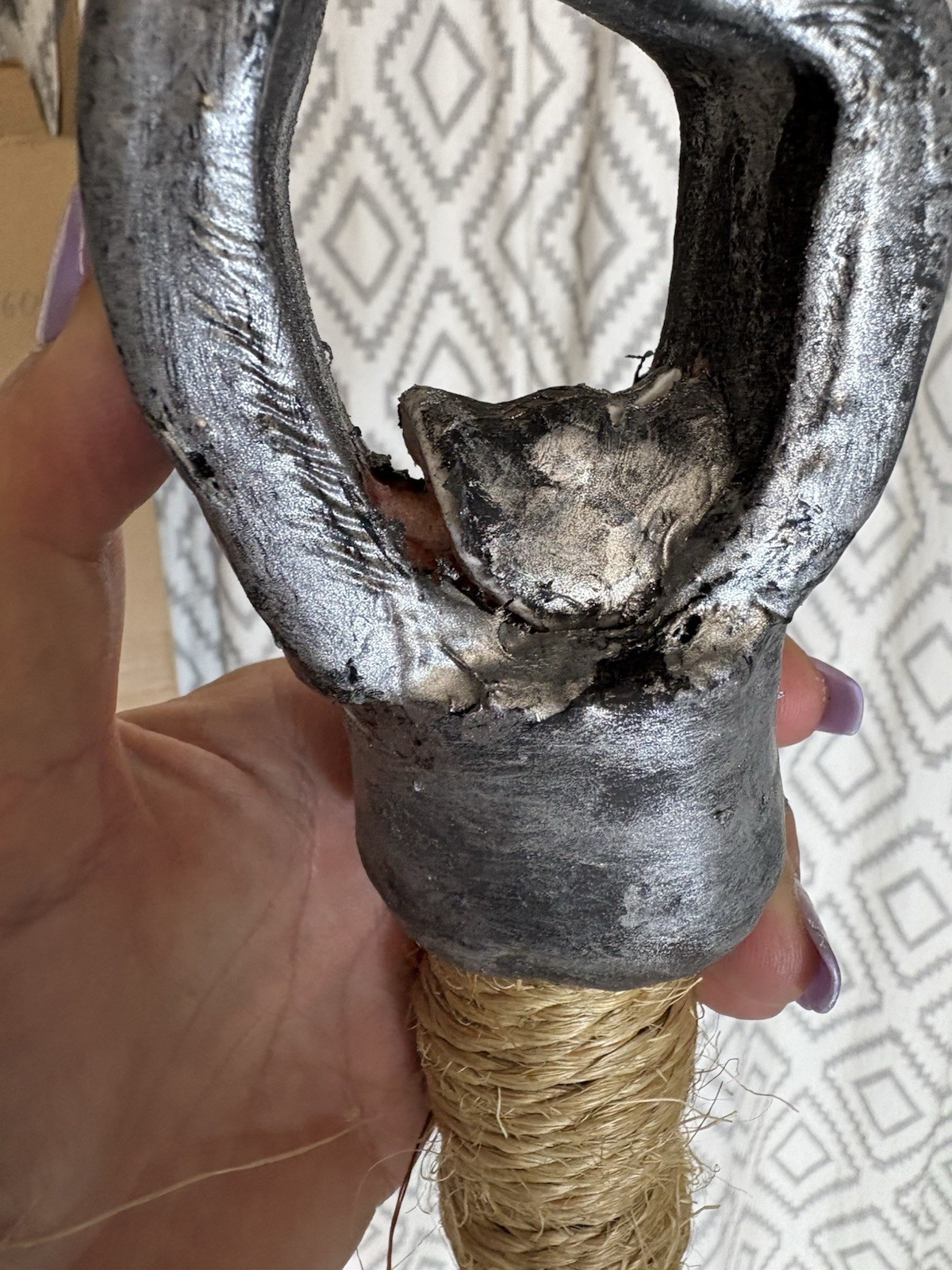 LARP Mace Cosplay Samurai Stick Foam Spiked Club Comic-con / Dragoncon Sword