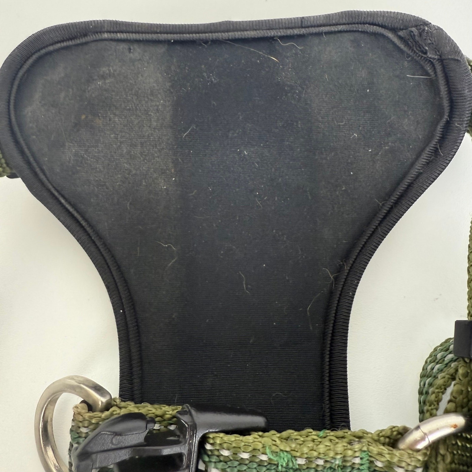 KONG Dog Pet Comfort Training Walking Reflective Padded Harness Olive Green