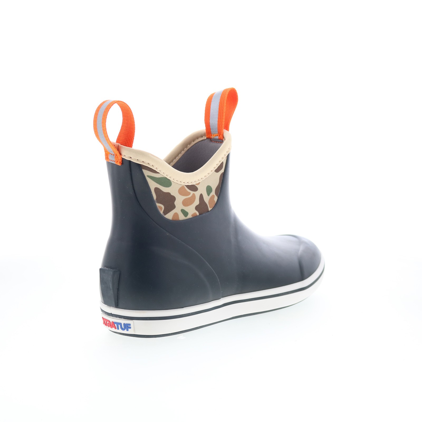 Xtratuf Ankle Deck Boot 6" Waterproof HADB0CAM Mens Black Fishing Boots