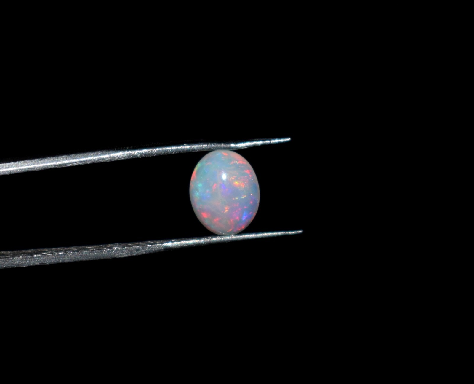 Natural Ethiopian Wello Fire Opal Cabochon Gemstone 6X8mm Loose AAA N010