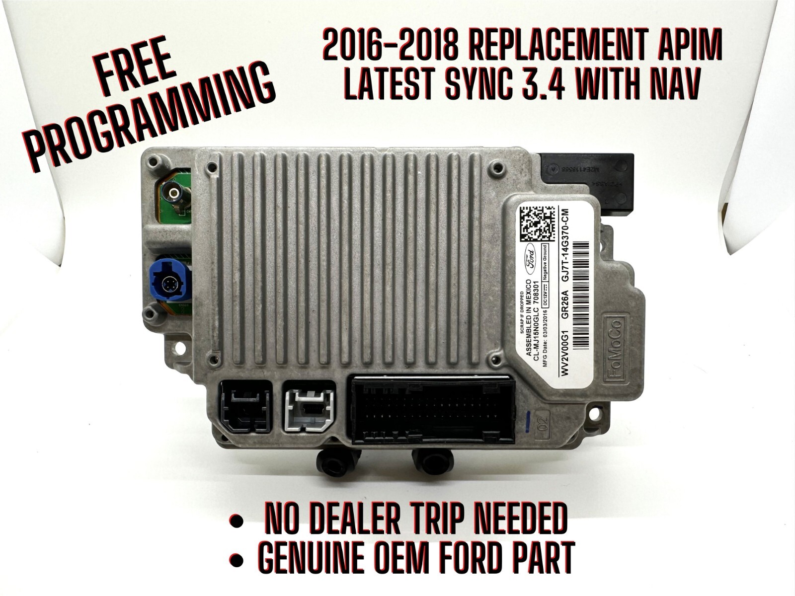 Ford Sync 3 Navigation APIM 3.4/2024 Maps