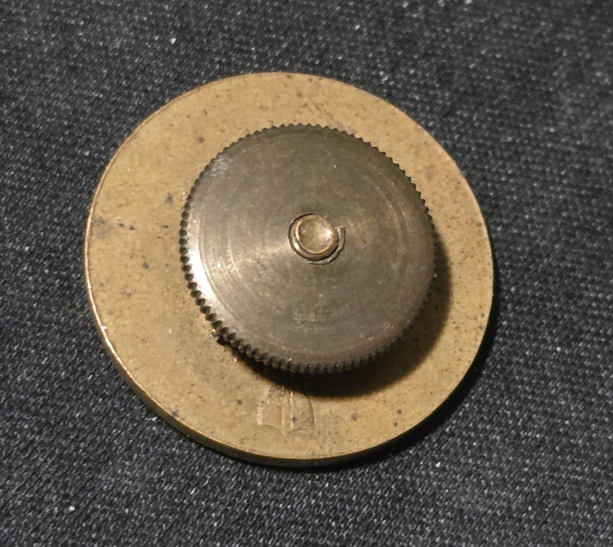 1926-37 Type 2 Gilt Engineers Co. E Collar Disk - NS Meyer - SB