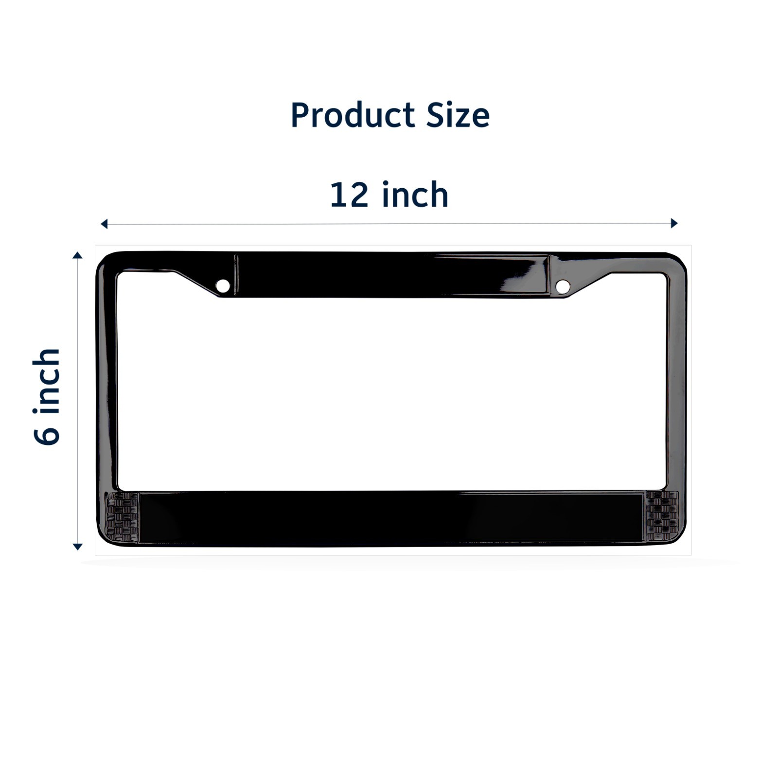 LA Dodgers Back to Back 24-25 World Series Champions 3D Black License Plate Car