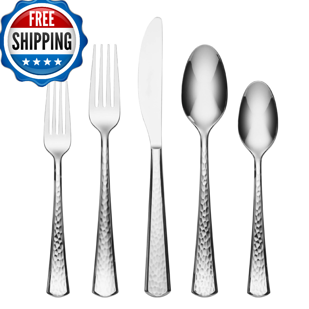 Oneida Etta 20-Piece Flatware Set - Service for 4 - Modern Dinnerware Cutlery