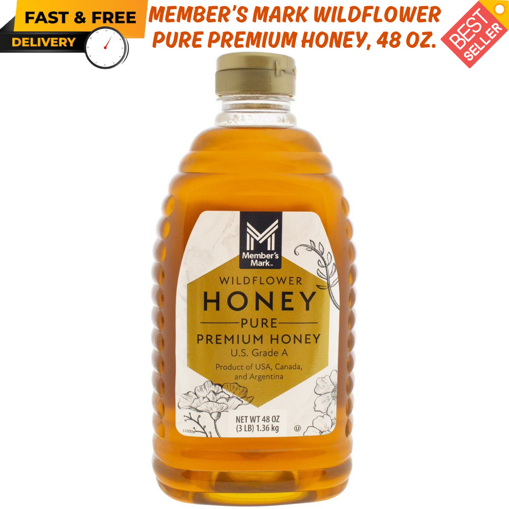 Member’s Mark Wildflower Pure Premium Honey, 48 oz.
