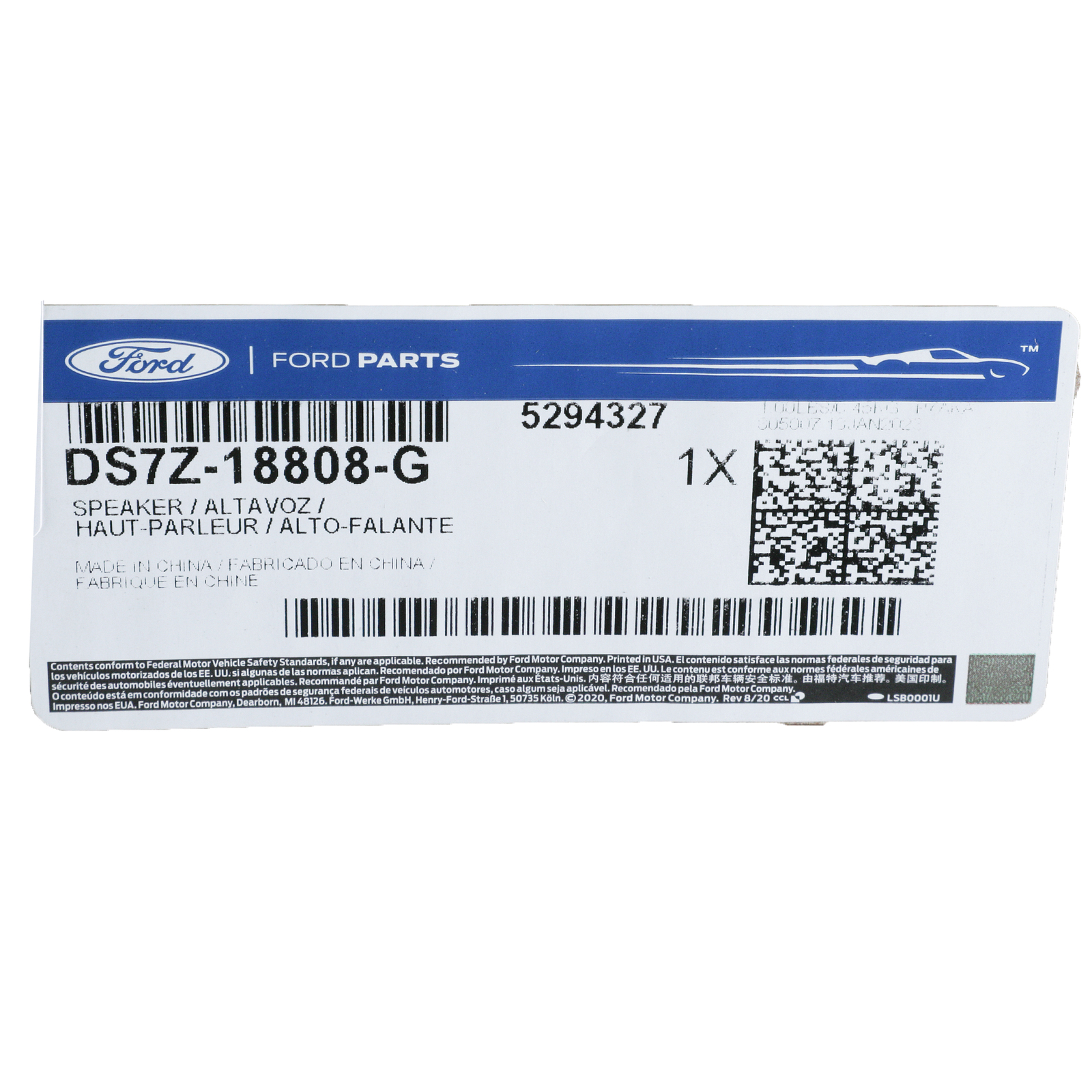 OEM NEW 2013-2020 Ford Lincoln Mustang Fusion Titanium SEL Speaker Ds7Z-18808-G