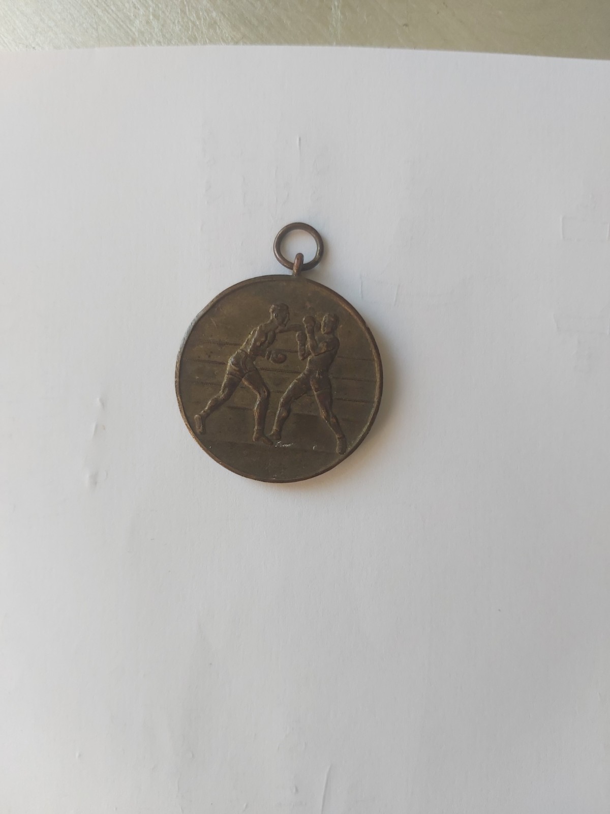 Vintage BRITISH ARMY v NAVY Boxing Winners MEDAL Pugilist