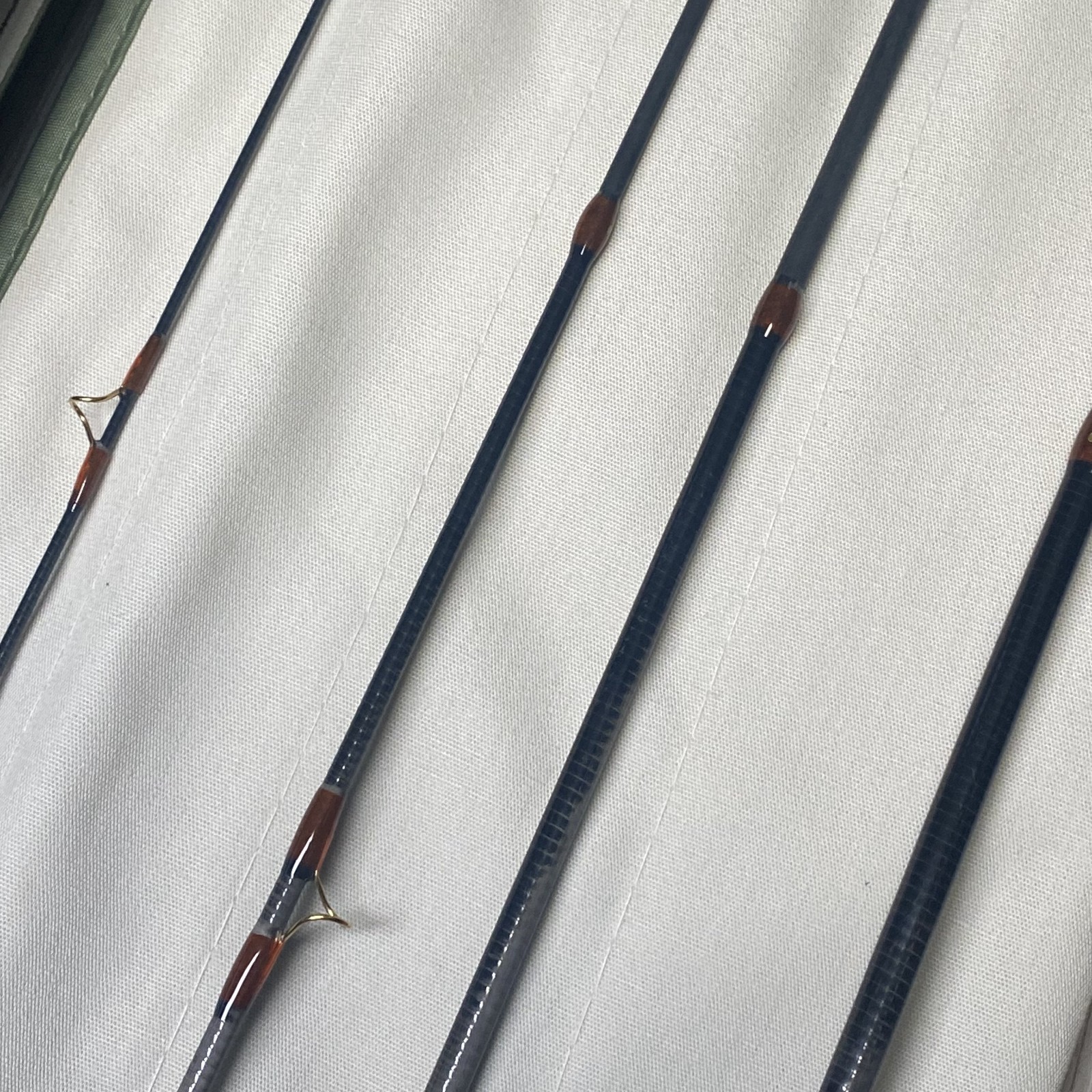 Orvis Superfine TOUCH 763-4 7’6” 3wt Fly rod w/Tube Case Sock Excellent++