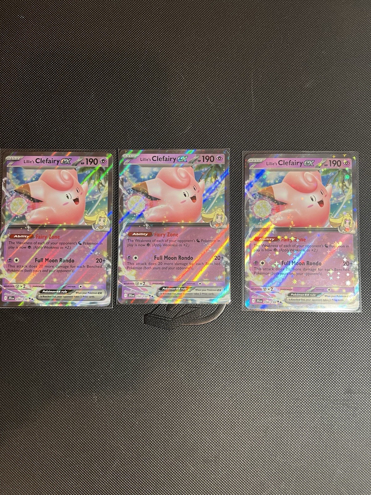 Pokemon TCG Double Rare Lot (Tera Cards, Lillie’s Clefairy, Persian +) 15 Cards