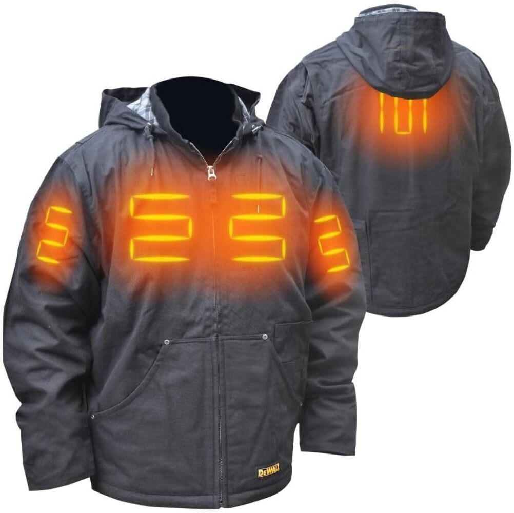 DEWALT (DCHJ076ABB-2X) Heated Lightweight Soft Shell Jacket Kit, XX-Large