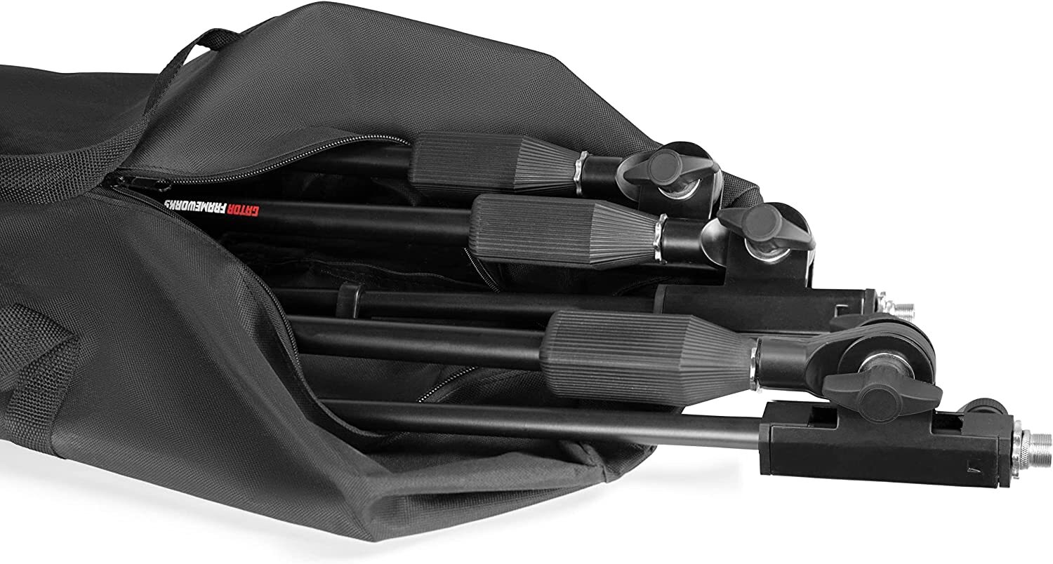 Gator Frameworks Microphone Boom Set with Carry Bag Includes (6) Mic Stands