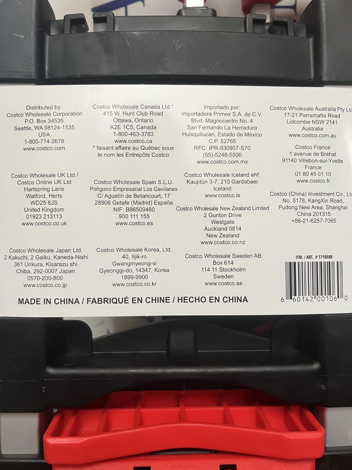 Magna Cart Plus 6 Wheel Folding Aluminum Hand with Tote Attachment New