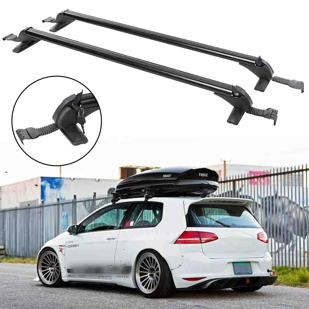For VW Golf MK7 2011-2021 Top Roof Rack Crossbars Luggage Kayak Cargo Carriers