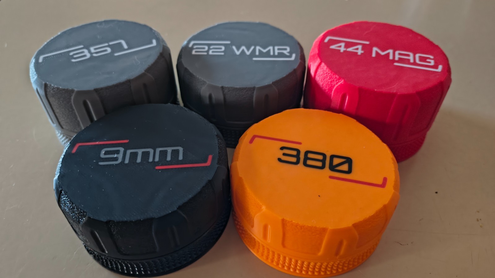 (1 Unit) Fully Customizable Ammo Storage Containers - Choose Caliber and Colors