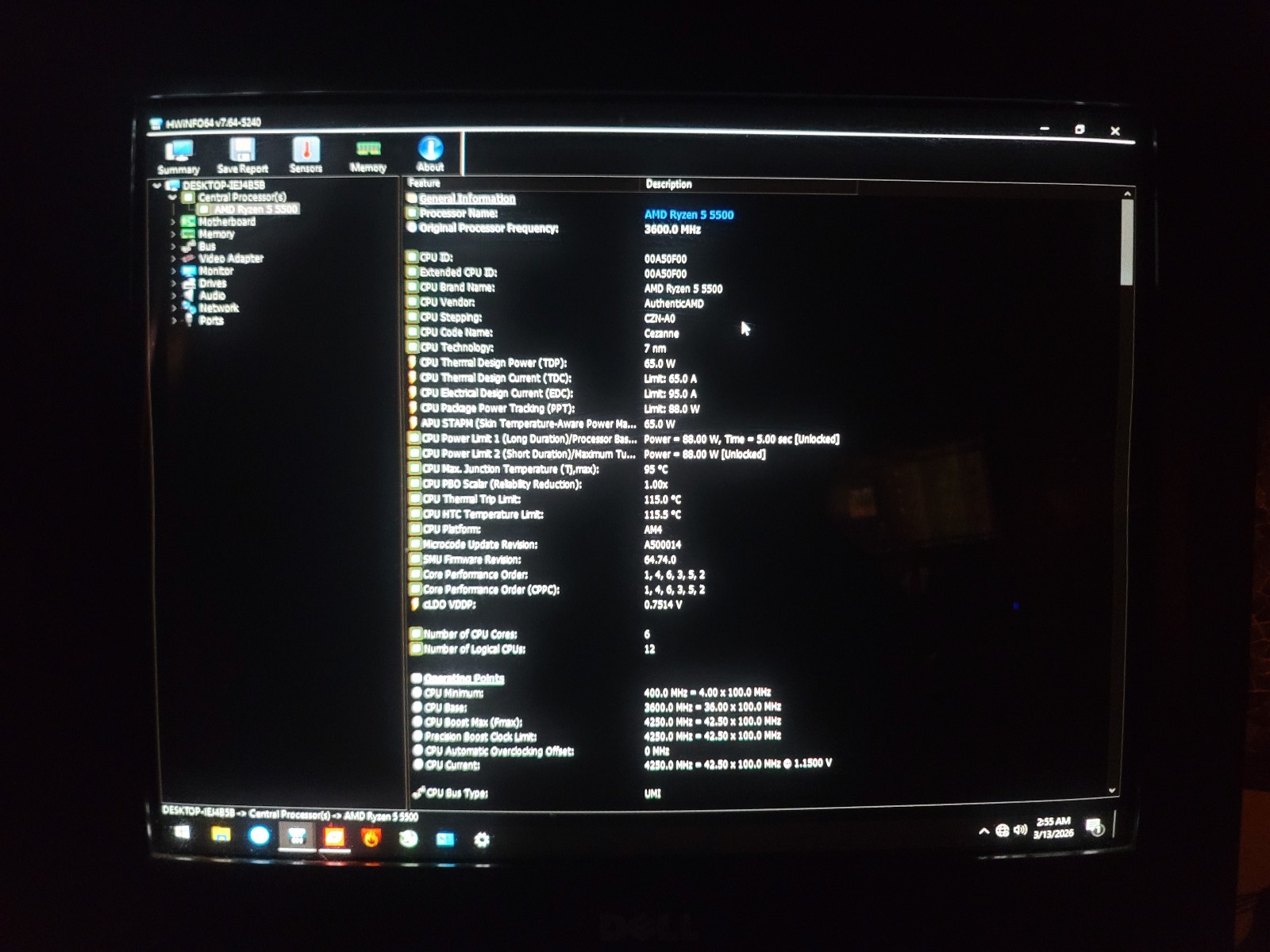 AMD Combo - Ryzen 5 5500 + ASRock X470 Board + 16GB DDR4-3200 + Stock Cooler