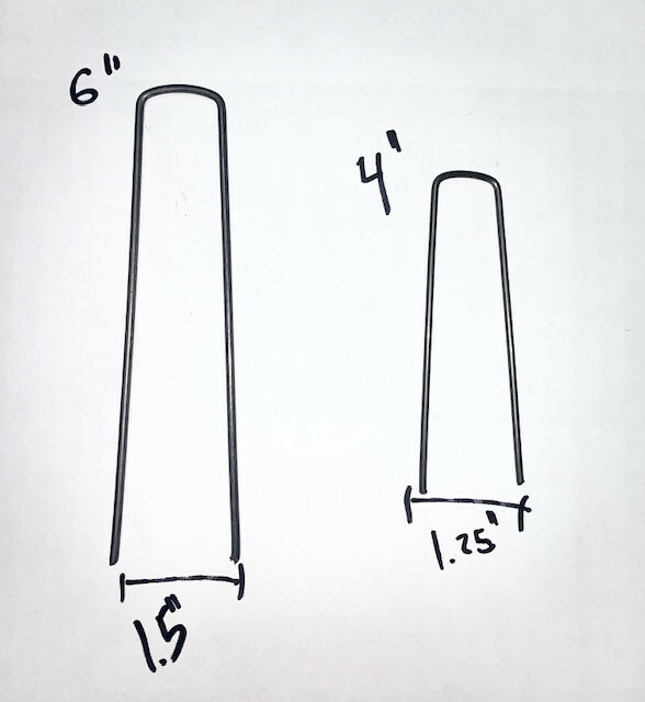 MADE IN USA - Best Landscape Staples - Sod, Fence, Lawn Fabric - FREE SHIPPING