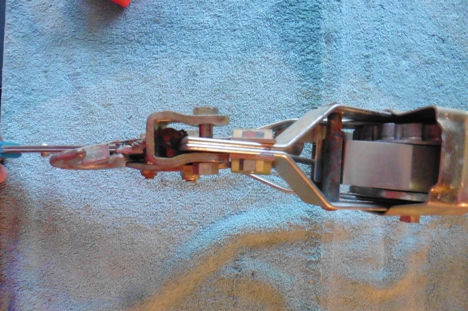 Maasdam Pow'R Pull Web Strap Puller Steel 2 Ton Cap. 144SB-6 Come-along