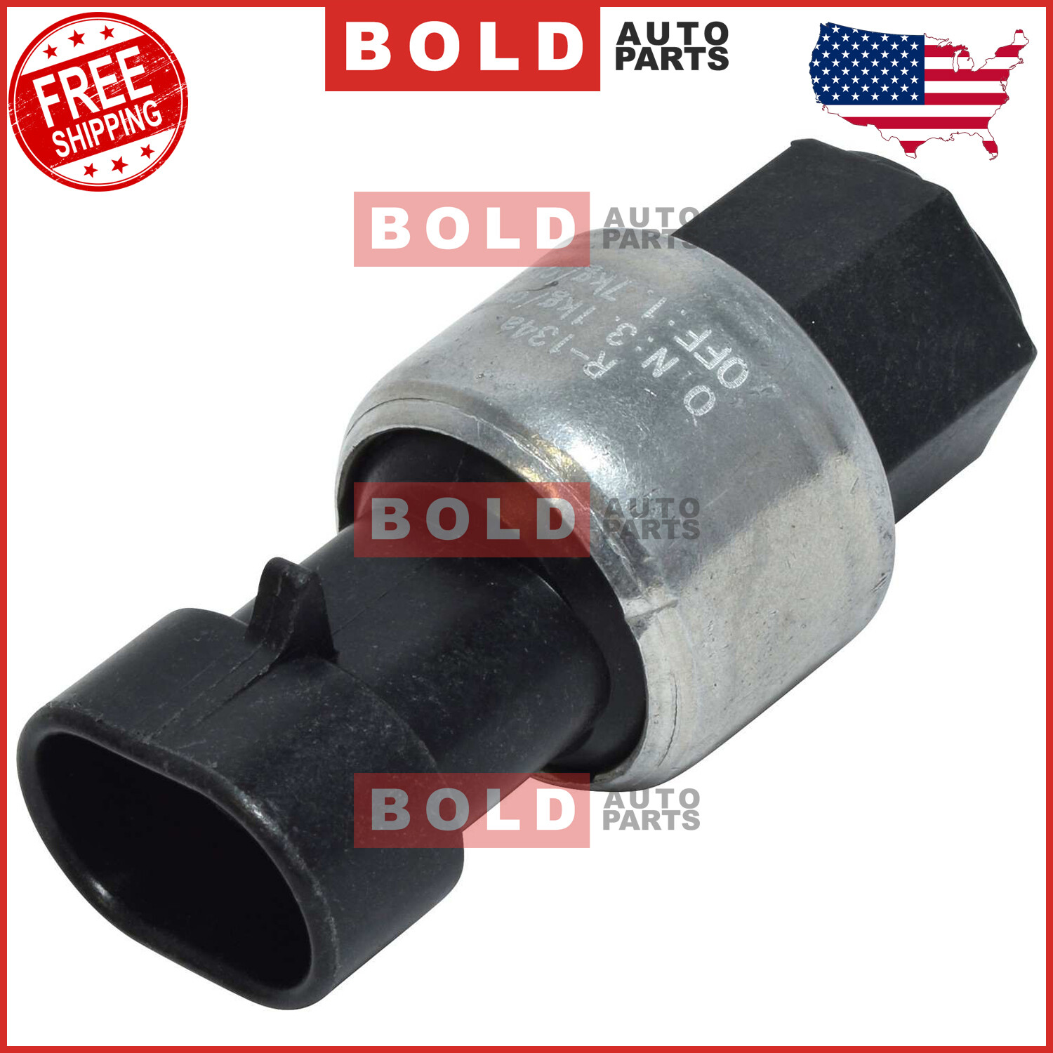 Air Conditioner Pressure A/C Clutch Cycle Switch For Buick Chevy GMC Sierra Olds